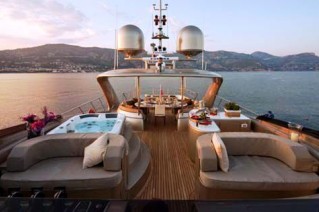Yacht Soiree flybridge sunseek